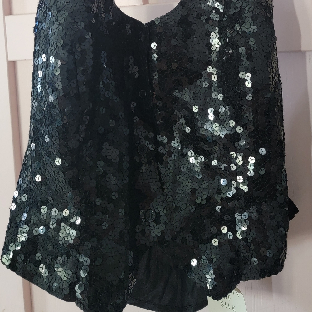 VINTAGE VICTORIA SECRET SEQUIN TOP